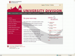 University Division - Indiana University - Event Calendar