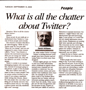 What Is All The Chatter About Twitter?